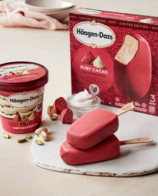Häagen-Dazs introduce ruby cacao ice-cream