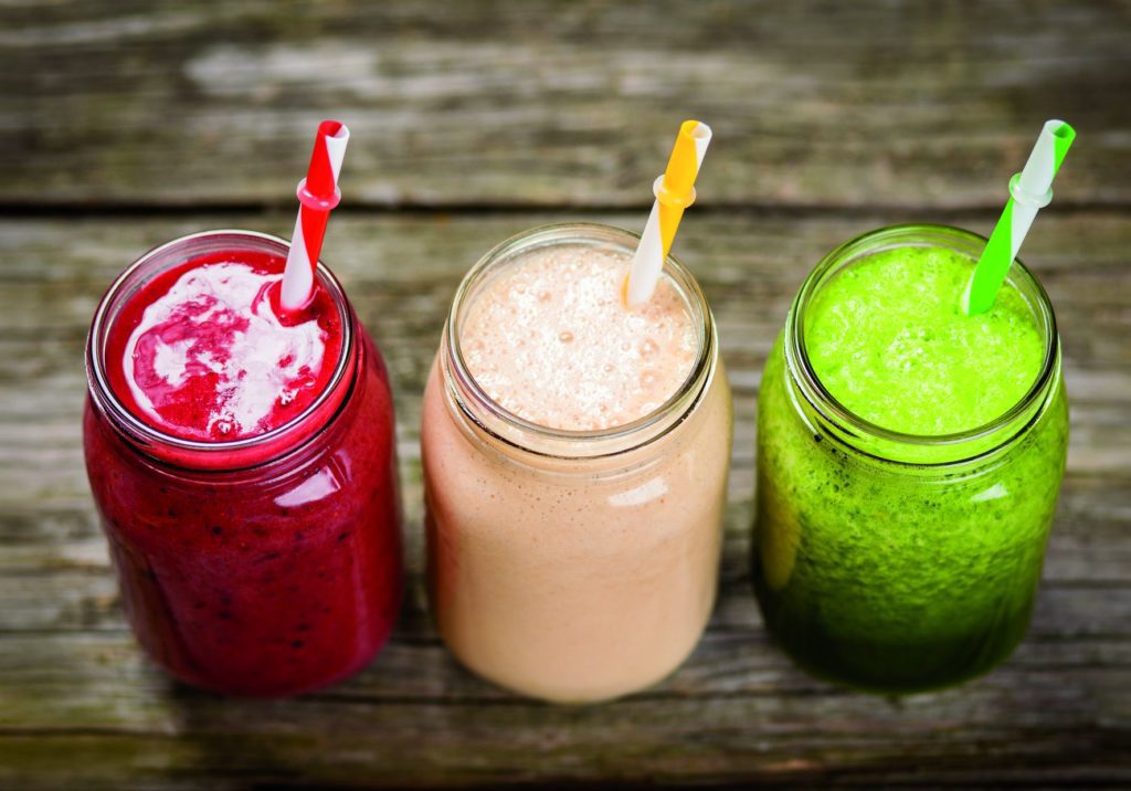 Milkshakes and smoothies