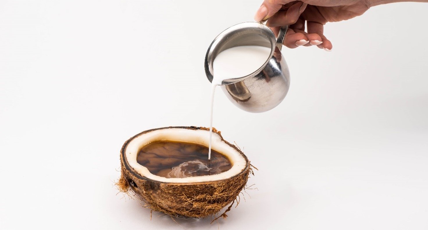 Coconut coffee creamer
