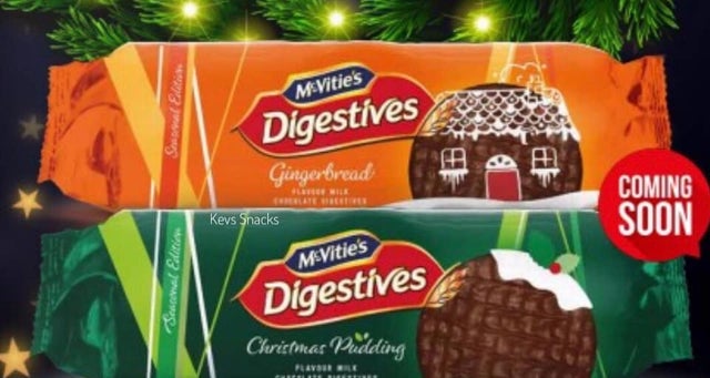 McVitie's new Christmas flavours