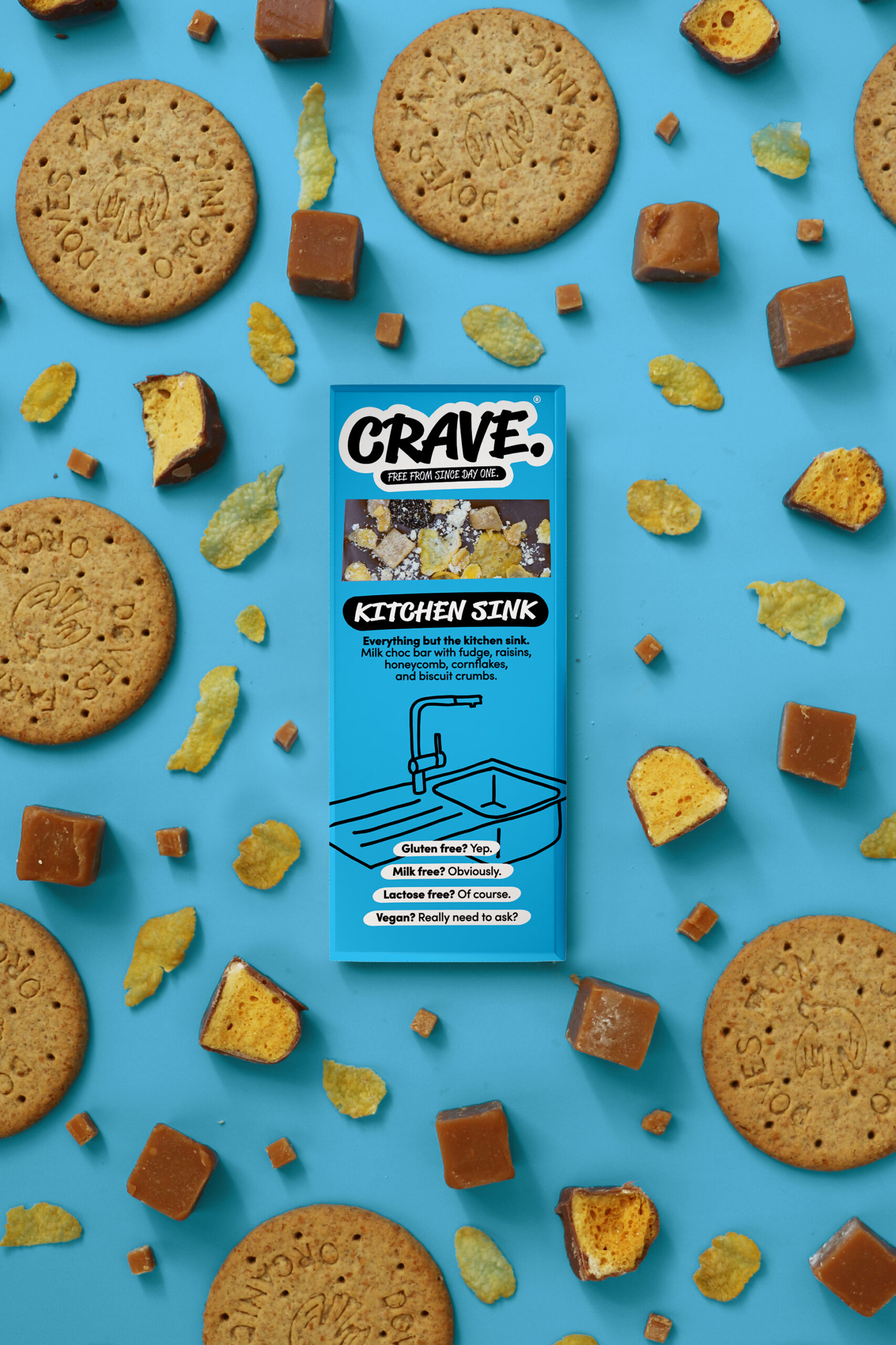 CRAVE launches rice milk vegan chocolate range