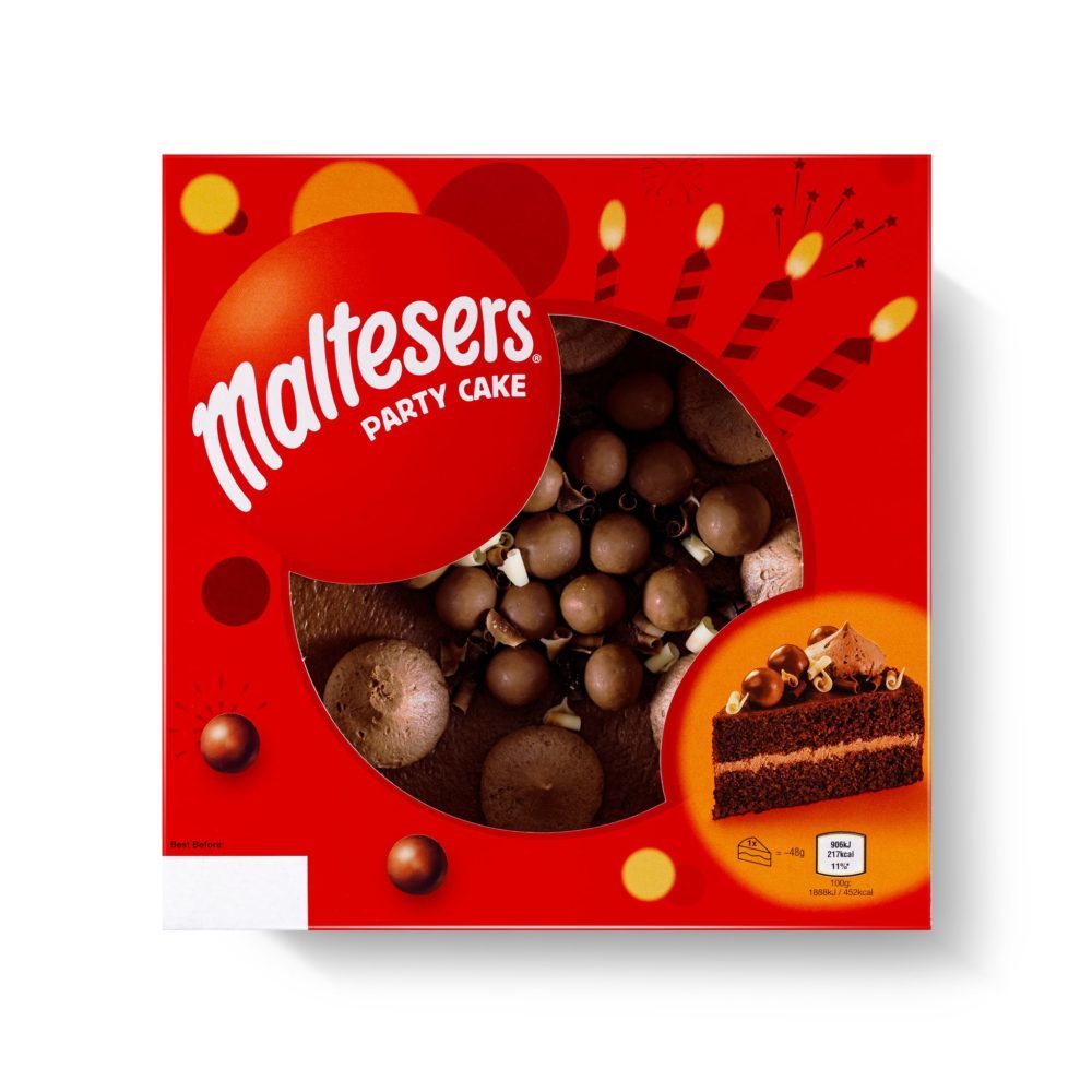Mars Chocolate Drinks and Treats launch Maltesers Party Cake