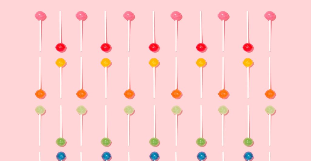 Which UK region spends the most on sweet treats?