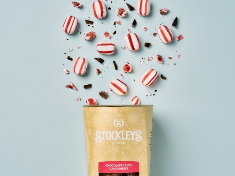 Candy cane choc centres
