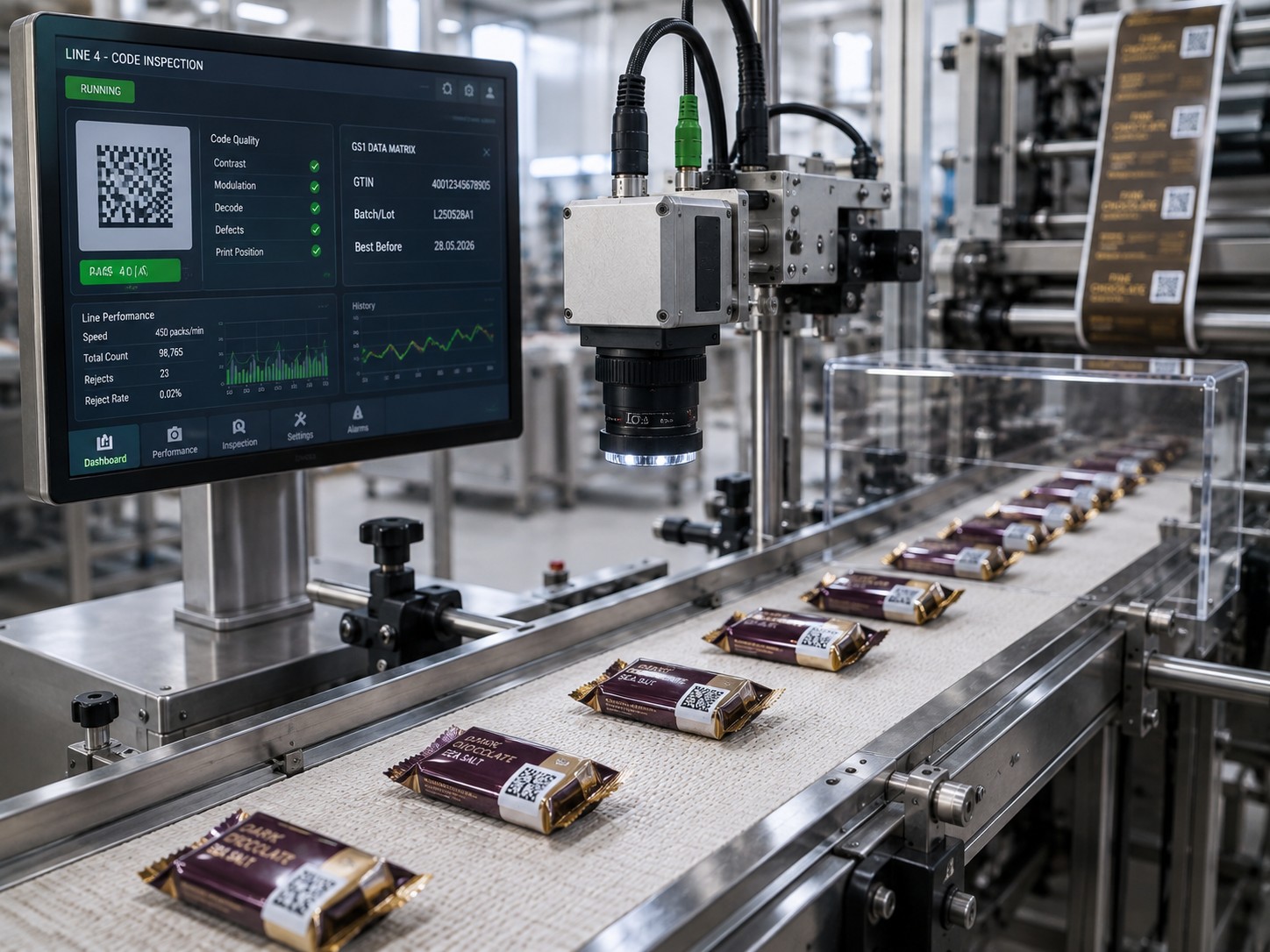 Smart confectionery packaging 