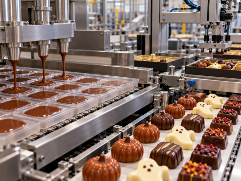 Automated Chocolate Factory Line (1