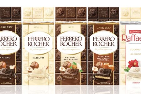 Ferrero Rocher and Raffaello available in premium chocolate bar format