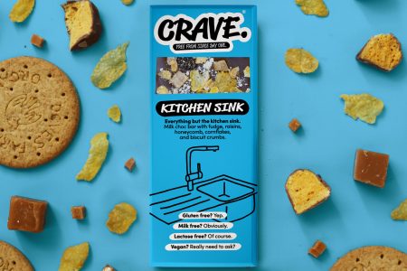 CRAVE launches rice milk vegan chocolate range