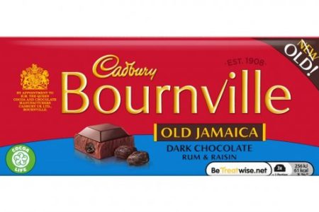 Cadbury has launched old favourite Bournville Old Jamaica