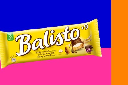 Mars Wrigley’s BALISTO chocolate bar mow in paper for German retail