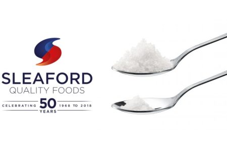 Sleaford 50 years logo