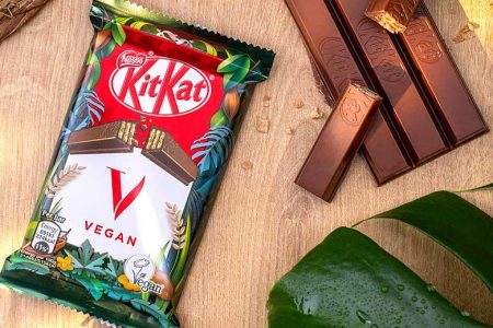 Nestlé officially launches plant-based KitKat V