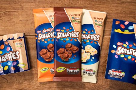 Nestlé says Smarties will be its first brand to be packaged in recyclable paper