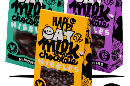 New oat milk chocolate snack launch from Happi